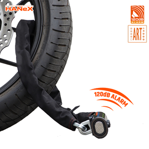 ART 4 Accessoire de vélo professionnel, <span class=keywords><strong>antivol</strong></span>, chaîne de sécurité, <span class=keywords><strong>antivol</strong></span> pour vélo électrique, chaîne épaisse avec clé - Product Image 3