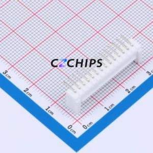 ZX-HY2.0-14PWZ Wire-to-<b>Board</b> <b>Pin</b> Header Bent Lead Through Hole,P=2mm Connector 1x14P 2mm Right Angle Insert HY - Product Image 2