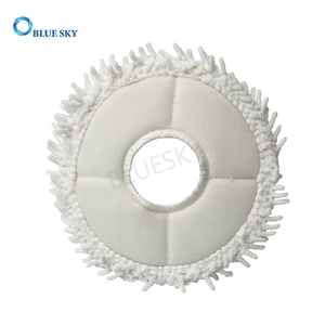 Tampons de nettoyage lavables pour aspirateur Robot ecvide, pièces de remplacement pour aspirateurs Robot, <span class=keywords><strong>Deebot</strong></span> <span class=keywords><strong>X1</strong></span> <span class=keywords><strong>Turbo</strong></span> Omni, accessoires - Product Image 3