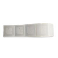 ISO15693 label RFID NFC tahan air 13.56mhz NFC stiker telepon dapat diubah UID supermenulis tag UID dapat ditulis ulang