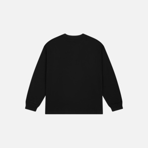 Camiseta Clásica de Manga Larga, Algodón Peinado Premium, Prenda Esencial para el Armario, Ideal para una Vida Casual Urbana - Product Image 4