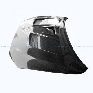 Capot moteur en fibre de carbone style VRS pour Mitsubishi Lancer Evolution X EVO 10 CZ4A 2008-2015, avec aérations, remplacement - Product Image 2