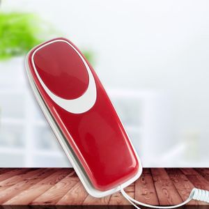 Mini téléphone fixe <span class=keywords><strong>filaire</strong></span> de bureau, téléphone <span class=keywords><strong>mural</strong></span>, fonctions de mise en sourdine, pause et recomposition pour la maison, l'hôtel, le bureau, la banque - Product Image 2