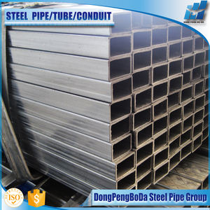 Tubo Rectangular <span class=keywords><strong>de</strong></span> Acero al Carbono Galvanizado, Sección Hueca Soldada ERW, <span class=keywords><strong>20x20</strong></span>-400x400, Longitud Personalizada, Procesamiento <span class=keywords><strong>de</strong></span> Soldadura - Product Image 5