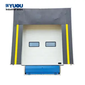 Electric Airtight Logistic Use Polyester Fabric Retractable Inflatable Door Shelter Dock Seal For Dock