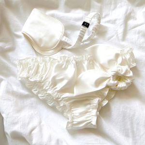 Calcinhas Femininas de Seda 100% Amoreira com Design de Renda, Macias e Respiráveis, 6 Cores, Baixo MOQ, Venda Direta da Fábrica - Product Image 3