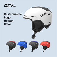 Ensemble casque et lunettes de ski 2-en-1 certifié CE, ABS EPS, fixation rapide, ajustement réglable, aérations respirantes, hiver