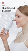 Appareil de beauté intelligent portable à jet d'eau et d'oxygène pour le visage, resurfaçage doux de la peau, contrôle du sébum, minimisation des pores