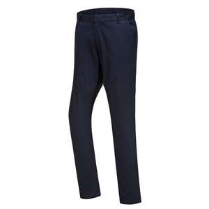 PORTWEST - S232DNS28 Stretch slim <b>Chino</b> dark blue <b>navy</b> short trouser - EAN 5036108313433 WORK TROUSERS PERFORMANCE WORK TROUSERS - Product Image 1