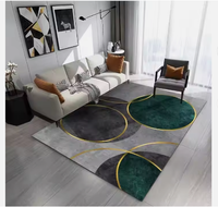 Tapis de sol en velours cristal au design personnalisé Décoration de salon Tapis et moquettes faciles à nettoyer