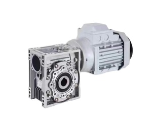 China Best Selling NMRV50 Series <b>Worm</b> <b>Gear</b> Reudcer Right Angle With 0.75KW Motor NMRV40 + NMRV63 Reduction Speed <b>Gear</b> Reducer Mo - Product Image 2