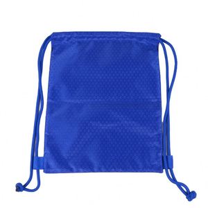 High Quality Custom Zippered Pocket Secure Travel Polyester <b>Drawstring</b> <b>Bag</b> for Gym & Yoga - Product Image 4