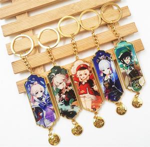 Llavero de Metal al por Mayor con 27 Diseños de Anime, Colgante Doble, Tighnari, Cyno, Shikanoin Heizou, Accesorios de Cosplay, 15 cm - Product Image 4