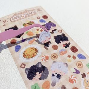 الأعلى مبيعاً مقاوم للماء مخصص شفاف قطع قبلة الكورية أوراق - Product Image 2