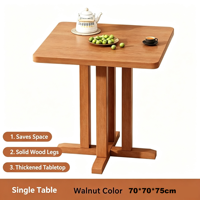 Petite table carrée, table de négociation, table basse, petite table à manger artistique haut de gamme pour balcon, salon et chambre