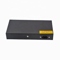 Switch Jaringan Gigabit POE 8 Port 10/100/1000M, Switch Ethernet PoE Tanpa Manajemen 48V untuk CCTV, CATV, Kamera IP
