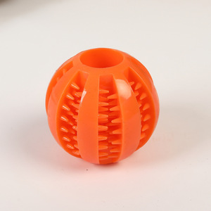 Palla Giocattolo Durevole in TPR <span class=keywords><strong>per</strong></span> <span class=keywords><strong>Cani</strong></span>, Dispenser di Cibo, Resistente ai Morsi, <span class=keywords><strong>per</strong></span> la Pulizia dei Denti dei Cuccioli, Confezionata in Sacchetto <span class=keywords><strong>per</strong></span> Giocare - Product Image 2