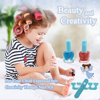 Ensemble de cosmétiques Non toxiques pour filles, Kit de maquillage lavable pour enfants