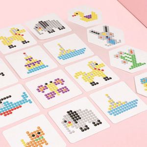 2025 New DIY Puzzle Toy for Kids High Quality 5000 <b>Beads</b> 24 Colors 5mm Sticky <b>Beads</b> Magic <b>Beads</b> Shape Auqa Fuse - Product Image 1