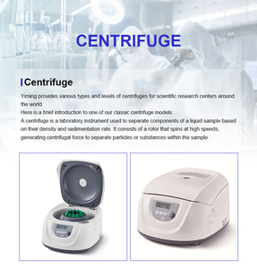 Phòng thí nghiệm lọc duy nhất hút bơm máy ly tâm Decanter ly tâm Máy bơm nước PRP Máy ly tâm cho PRP - Product Image 6