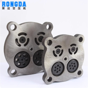 Ensemble de plaque de soupape de compresseur d'air RONGDA JC80 90 100 120 en fonte, pièces industrielles à entraînement électrique - Product Image 1