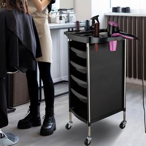 Nouveau style, chariot de salon de coiffure professionnel en plastique, en promotion et à prix réduit - Product Image 3