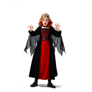 Halloween conte de fées <span class=keywords><strong>horreur</strong></span> enfants robe de vampire histoire fête jouer enfants Costume <span class=keywords><strong>princesse</strong></span> robe scène Costume spectacle - Product Image 1