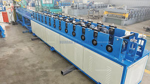 Máquina formadora de rollos de techo de celda abierta Línea de producción de punzonado de techo de rejilla de celda Máquina de fabricación de techo de metal - Product Image 2