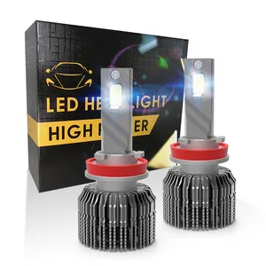 High power 55W best car headlight led 9006 9005 9004 car h4 led headlight kit