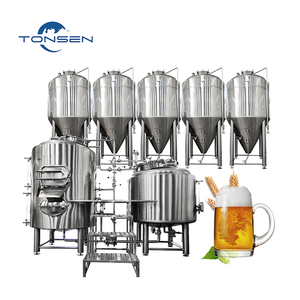Equipo de Cervecería Artesanal Tonsen 500L 5HL, Kit de Elaboración de Cerveza, Microcervecería Completa Llave en Mano en Venta - Product Image 1