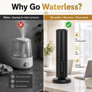 Factory Direct Essential Oil Diffuser <b>Humidifier</b> Machine Waterless Diffuser Fragrance Oil <b>Humidifier</b> for Room Bulk Sale - Product Image 3