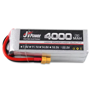 แบตเตอรี่ลิเธียมไอออน JHLIPO 2S/3s 11.1V 7.4V 4000mAh 75C สำหรับเครื่องบินบังคับวิทยุ รถยนต์บังคับวิทยุ เรือบังคับวิทยุ รุ่น RC Lipo Battery - Product Image 3