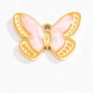 อุปกรณ์ทำเครื่องประดับ DIY จี้สแตนเลสทรงต่างๆ สำหรับทำสร้อยคอ ฤดูหนาว 2024 ผลิตที่เมืองอี้หวู่ รหัสสินค้า PJ91426 - Product Image 5