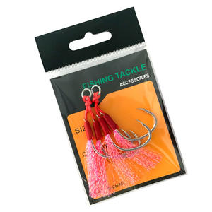 Amo da Pesca a Doppia Piastra in Ferro con Piume, Accessori per Attrezzatura da Pesca - Product Image 5