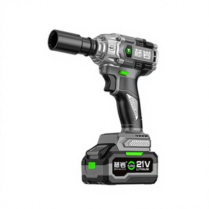 Llave de Impacto <span class=keywords><strong>Eléctrica</strong></span> Inalámbrica Ex450 de 21V, Alto Torque de 450Nm, Batería de 5.0Ah, Luz de Trabajo para Reparación de Autos y Camiones - Product Image 1