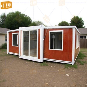 Casa Contenedor Expandible Creativa de 20 pies/40 pies, Casas Prefabricadas con Diseño Plegable, Casas Móviles para Villas de Lujo, Oficina en Contenedor - Product Image 5