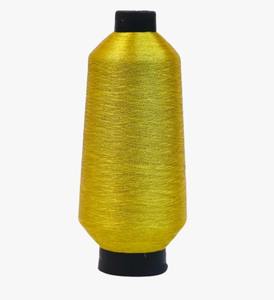 Fil métallique de qualité supérieure, fil métallique en polyester, fil zari pour l'industrie textile et fil à broder pour des designs créatifs - Product Image 2