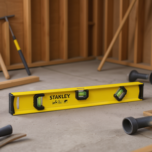Nivel de aluminio Stanley de 48 pulgadas con perfil en I y burbujas para construcción y bricolaje - Product Image 3
