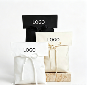 Pochette d'emballage pour bijoux en coton écologique recyclable avec logo personnalisé, sac cadeau durable à cordon pour emballage de marque verte - Product Image 3
