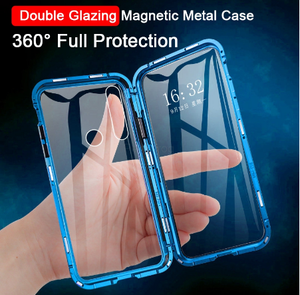 Assorbimento magnetico di Vibrazione del Metallo Cassa Del Telefono per <span class=keywords><strong>Huawei</strong></span> <span class=keywords><strong>P30</strong></span> <span class=keywords><strong>lite</strong></span> Copertura Double Sided Vetro Temperato di Caso Per <span class=keywords><strong>Huawei</strong></span> <span class=keywords><strong>P30</strong></span> Pro <span class=keywords><strong>lite</strong></span> - Product Image 2