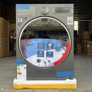 Lave-linge silencieux entièrement automatique <span class=keywords><strong>à</strong></span> tambour, grande capacité 15 kg, économe en énergie, lave-linge et sèche-linge intégrés - Product Image 5