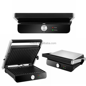 Aifa gril à <span class=keywords><strong>panini</strong></span> détachable <span class=keywords><strong>XL</strong></span> à 4 tranches en acier inoxydable gril à <span class=keywords><strong>panini</strong></span> électrique domestique avec couvercle supérieur en acier inoxydable - Product Image 4