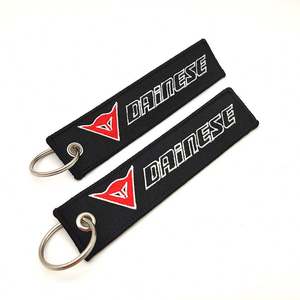 Durable Fabric <b>Keychain</b> with <b>Custom</b> logo and Thermal Transfer Printing, Polyester <b>Keychain</b> for Advertising - Product Image 2
