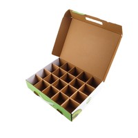 Gratis sampel perawatan kulit kotak pengiriman kardus kardus kertas Kraft kosmetik murah Insert untuk kaus kaki