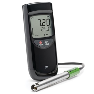 Veidt Lab Hanna HI991001 pH-mètre numérique étanche avec thermomètre (°C), piles AAA, écran LCD, en plastique, pour réservoirs de placage - Product Image 2