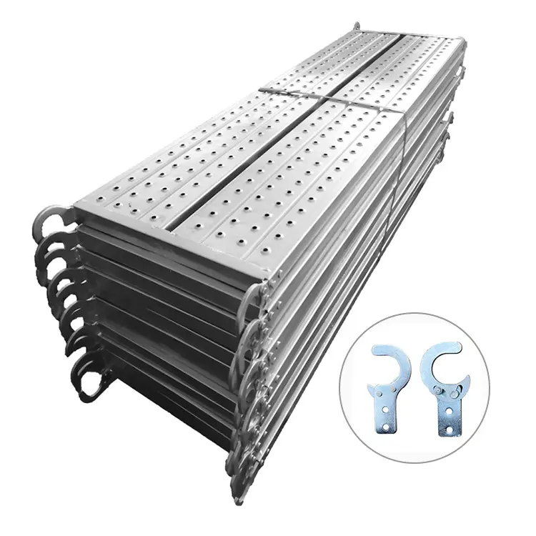 Q235 galvanized safety steel scaffold catwalk plank scaffolding platform for ringlock scaffold system