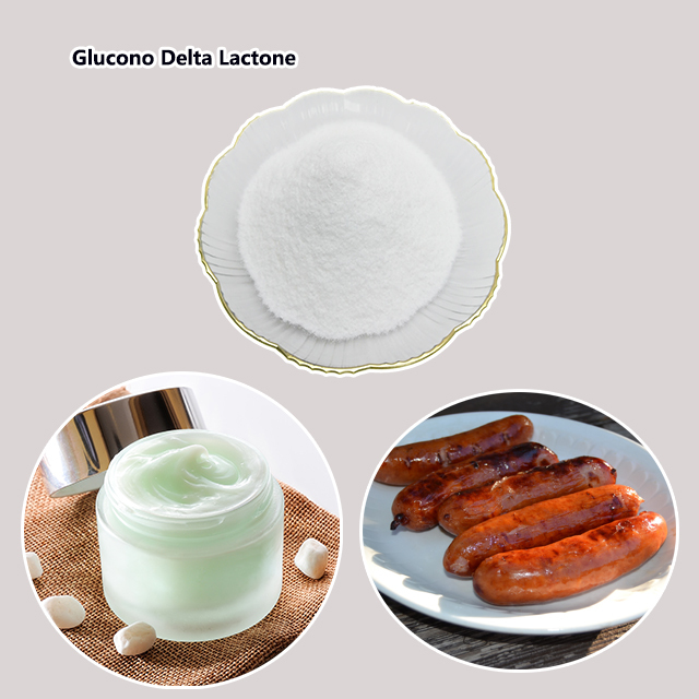 Factory Supply Food Additive D-(+)-Glucono-1,5-lactone CAS NO 90-80-2 Glucono Delta Lactone for Food Stabilizers and Coagulants