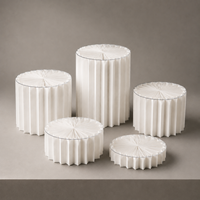 Ensemble de supports pliants pour table à desserts, présentoir à gâteaux blanc, fournitures de décoration pour mariages et événements