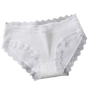 Culottes féminines sexy respirantes taille mi-haute, style boyshort, avec bordure en dentelle, confortables pour le quotidien - Product Image 6