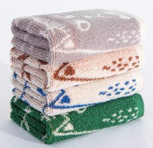 면 아기 손수건 어린이 얼굴 타월 침받이, 고양이 자수 디자인, 부드럽고 흡수성 좋은 (X개입) - Product Image 3